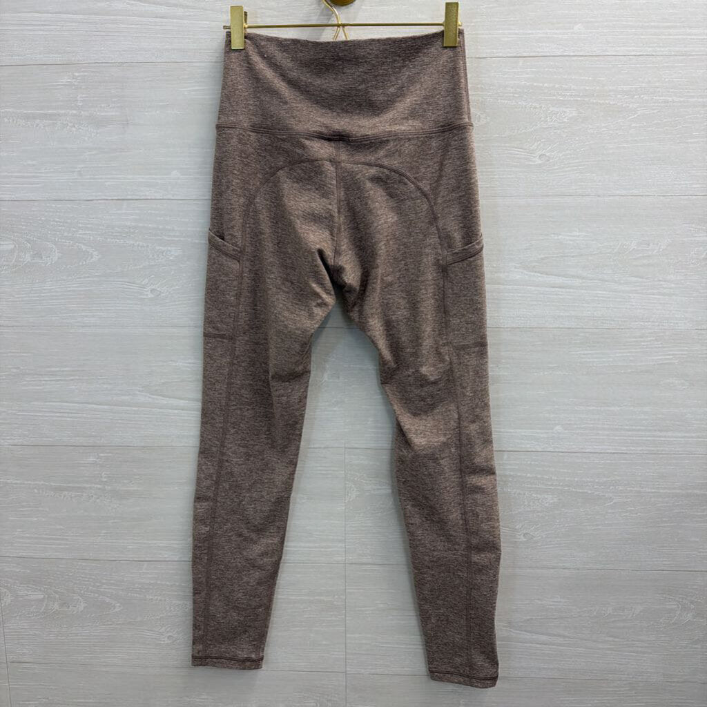 Offline by Aerie Brown Heathered Leggings Medium