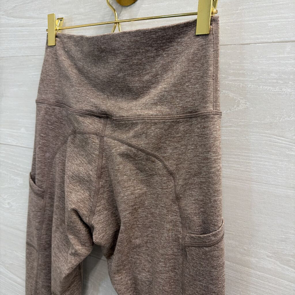 Offline by Aerie Brown Heathered Leggings Medium