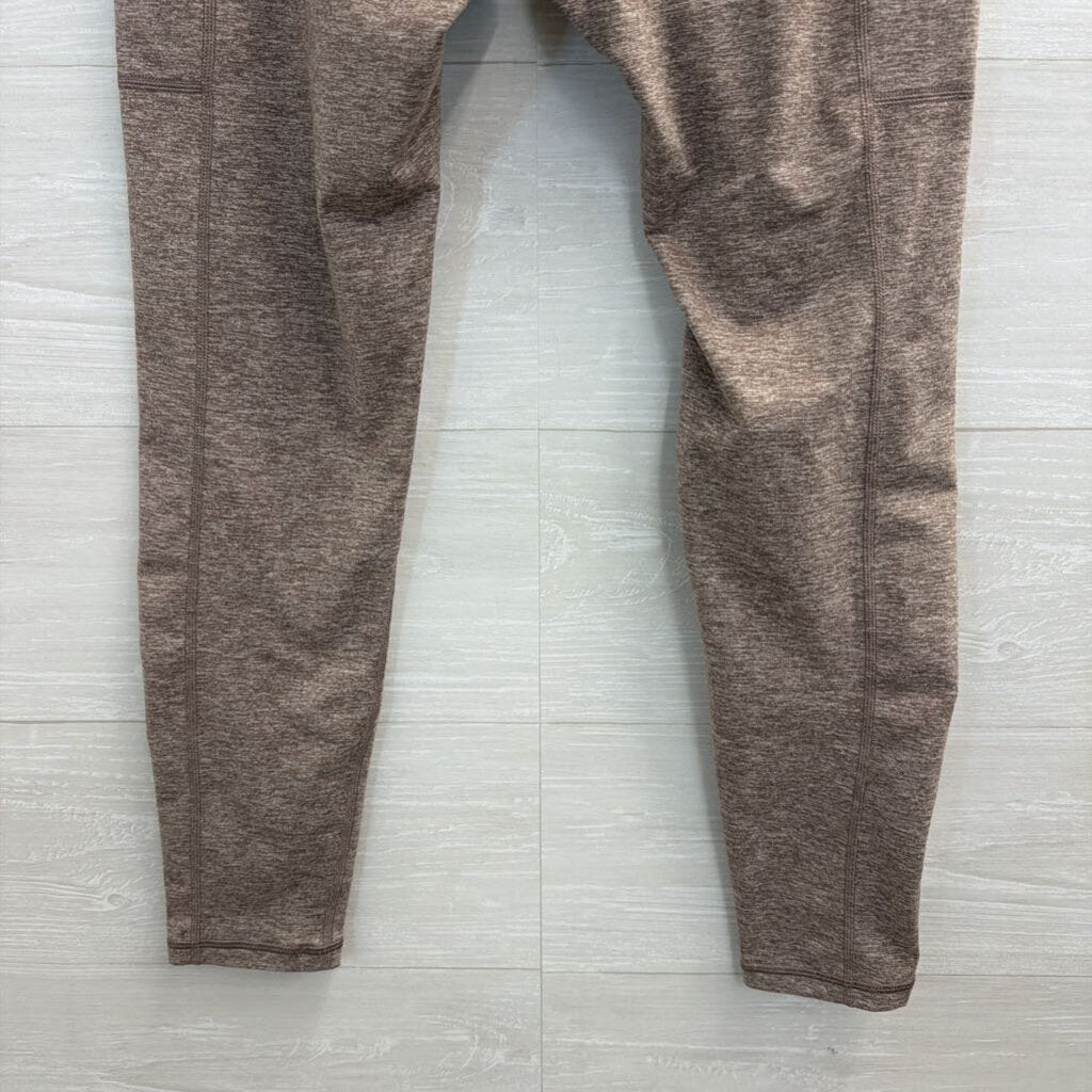 Offline by Aerie Brown Heathered Leggings Medium