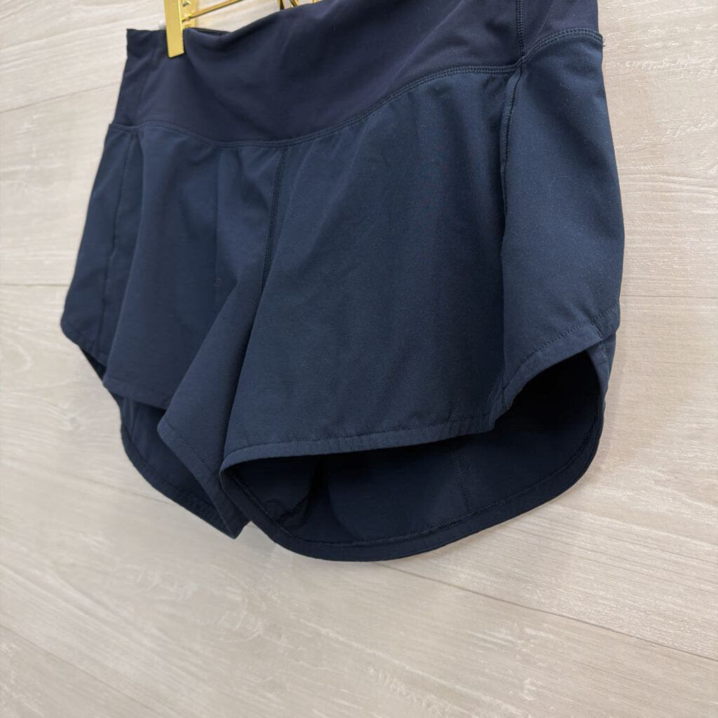 Lululemon Navy Athletic Shorts 6 Tall