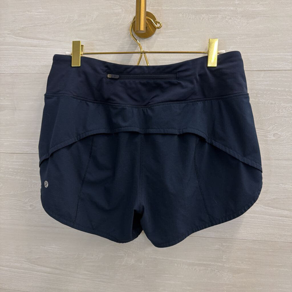 Lululemon Navy Athletic Shorts 6 Tall