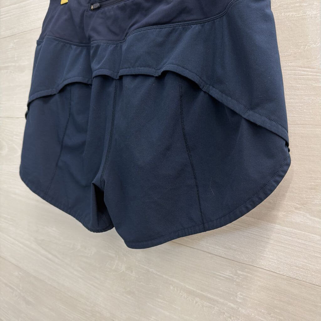 Lululemon Navy Athletic Shorts 6 Tall