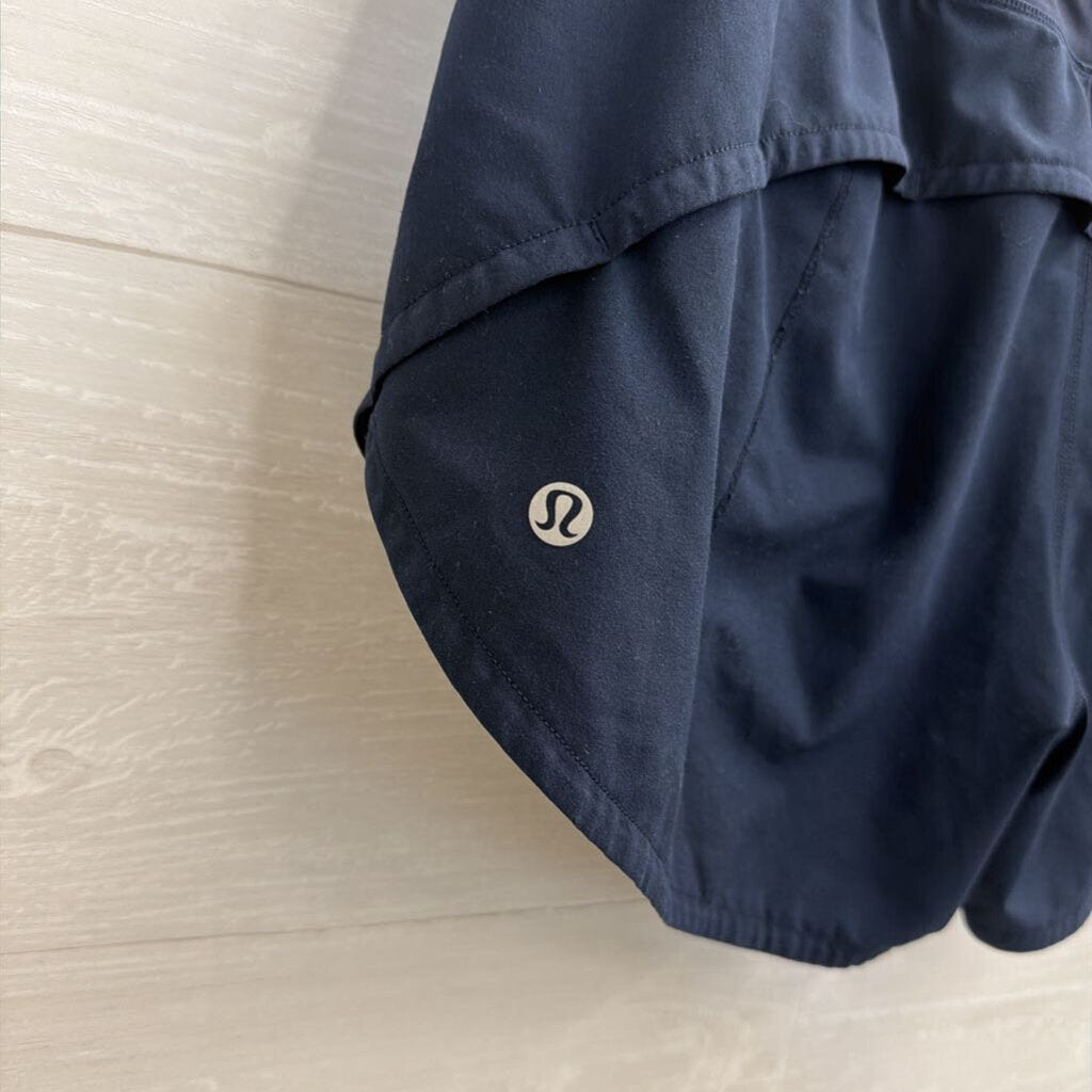 Lululemon Navy Athletic Shorts 6 Tall