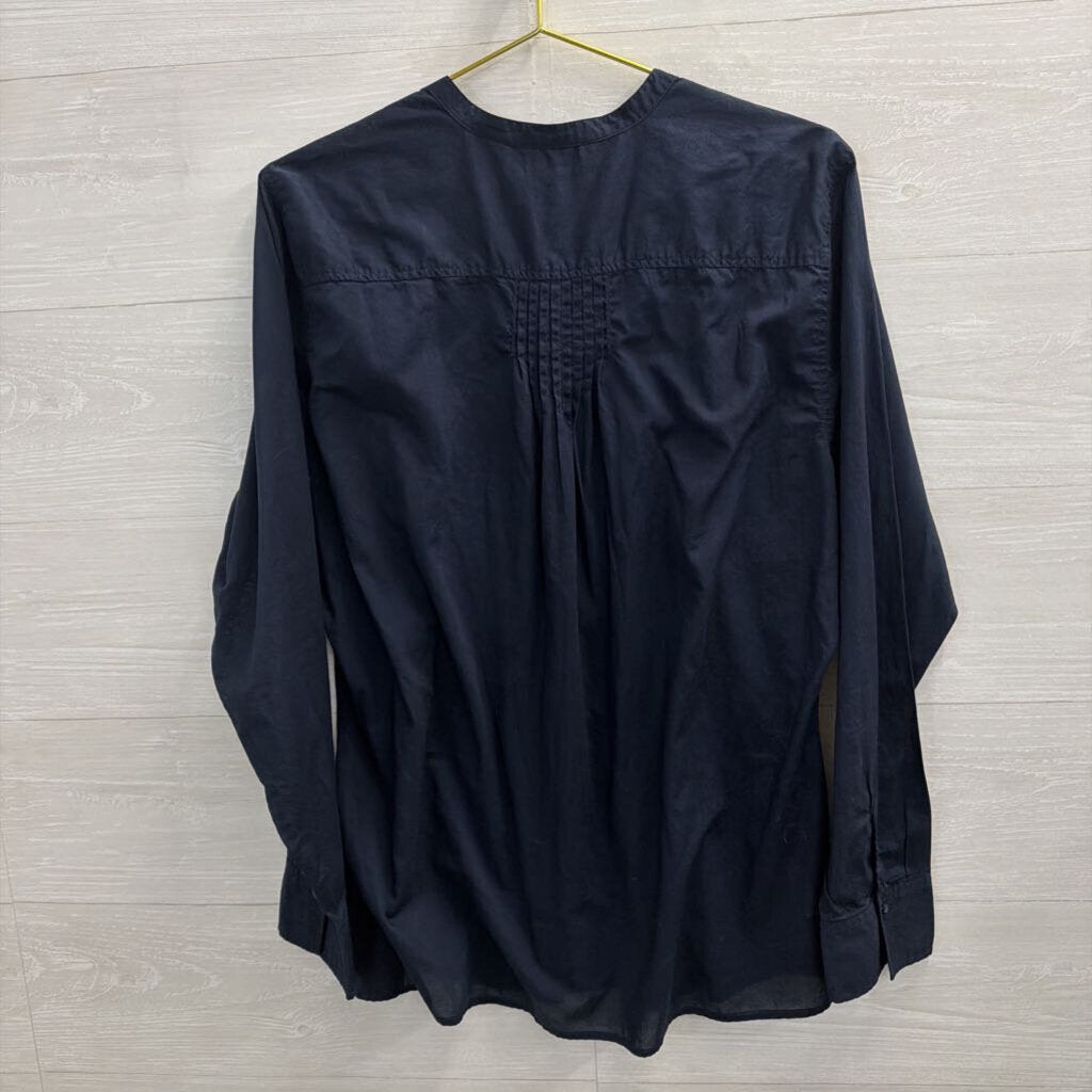 Eddie Bauer Navy Long Sleeve Top Extra Large Tall