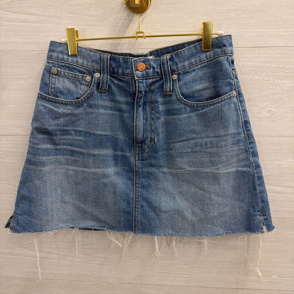 Madewell Medium Wash Denim Skirt 26