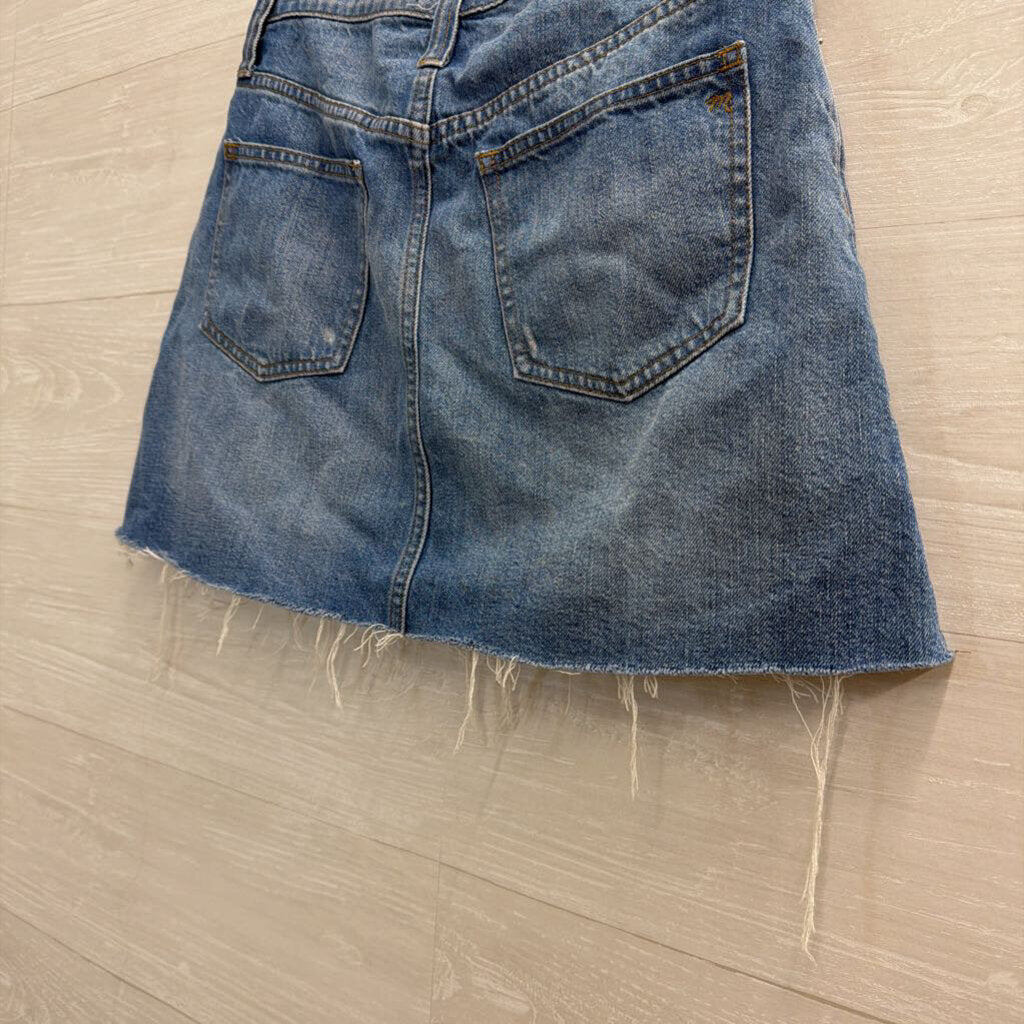 Madewell Medium Wash Denim Skirt 26