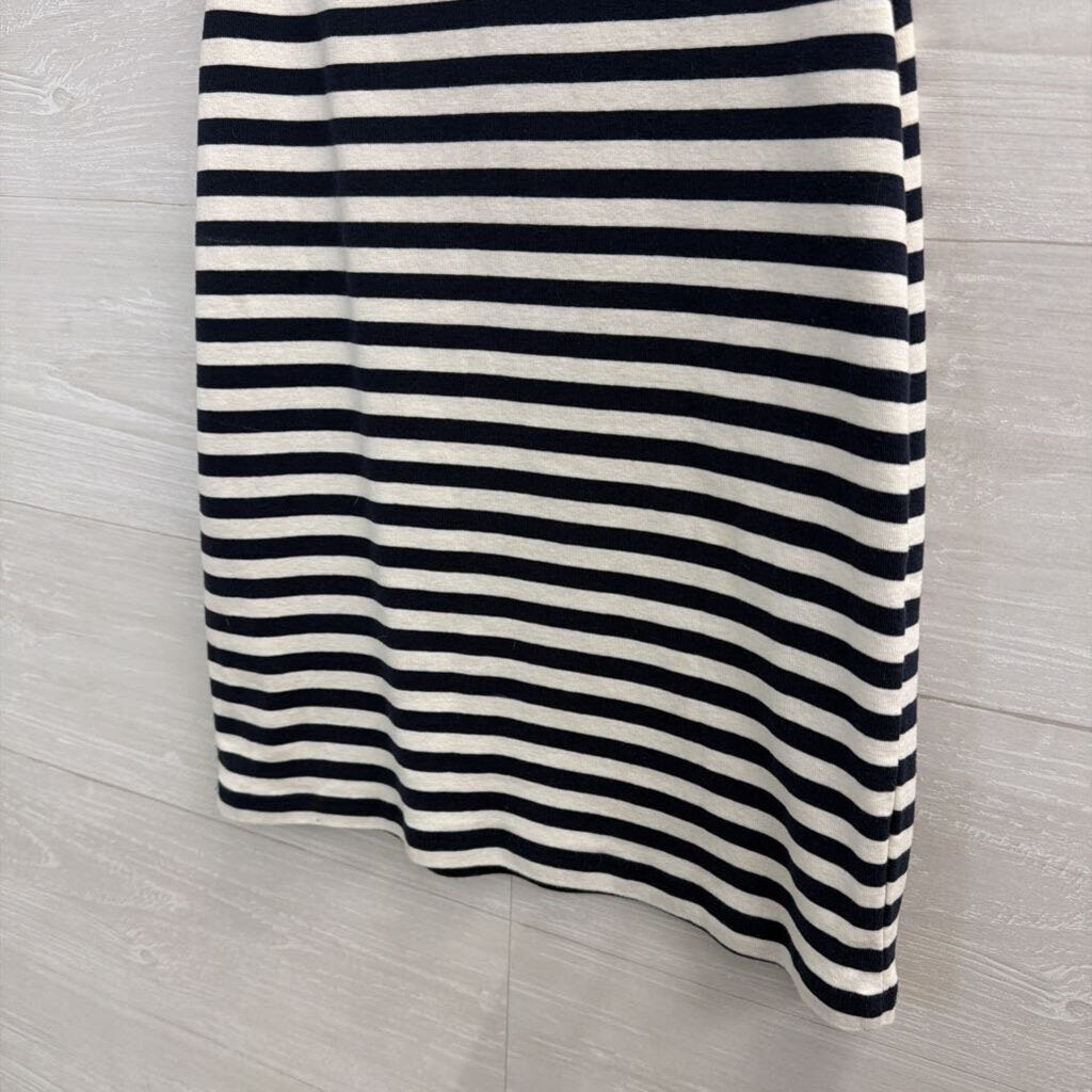 J Crew Navy/ White Striped Tank Top Medium