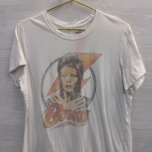 Abercrombie and Fitch Bowie Short Sleeve Graphic Tee Large