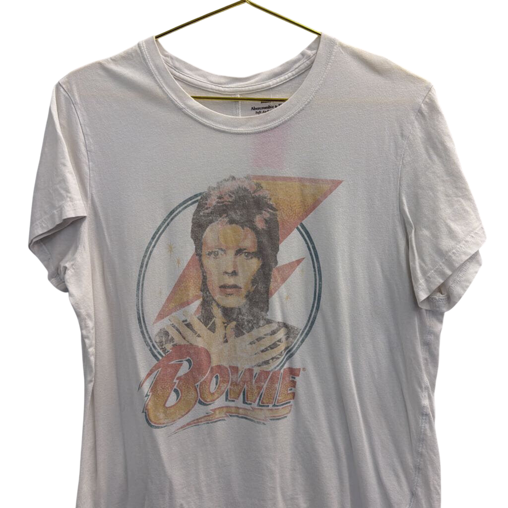 Abercrombie and Fitch Bowie Short Sleeve Graphic Tee Large