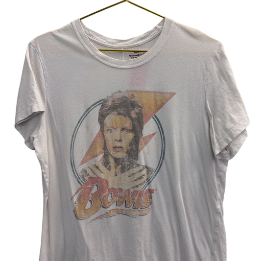 Abercrombie and Fitch Bowie Short Sleeve Graphic Tee Large