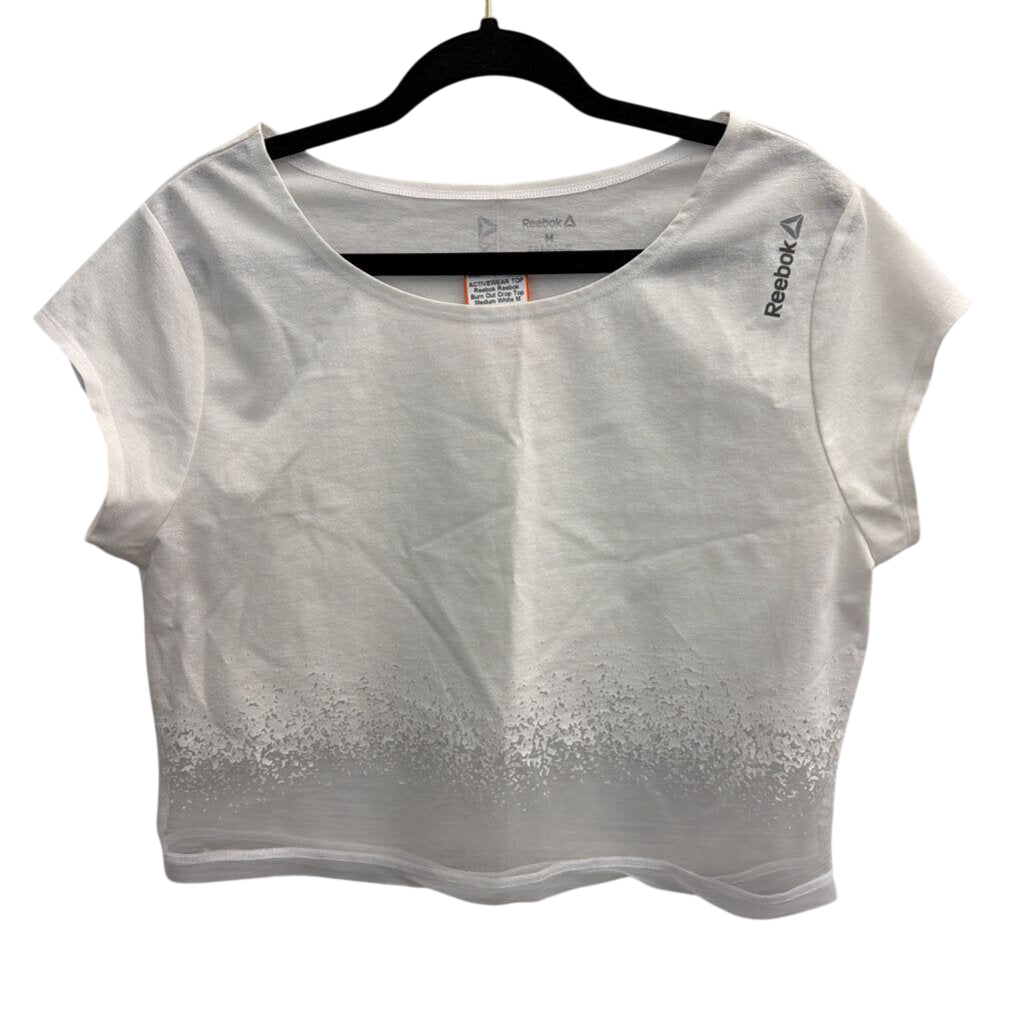 Reebok Burn Out Crop Top Medium