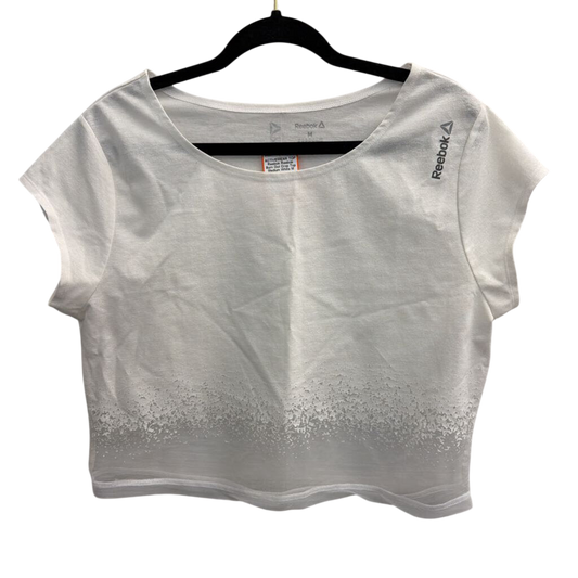 Reebok Burn Out Crop Top Medium
