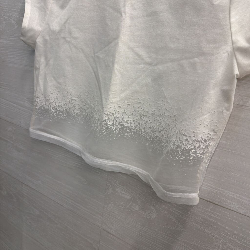 Reebok Burn Out Crop Top Medium