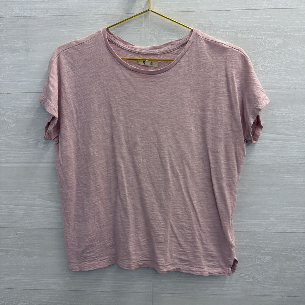 Madewell Pink Short Sleeve Top Small