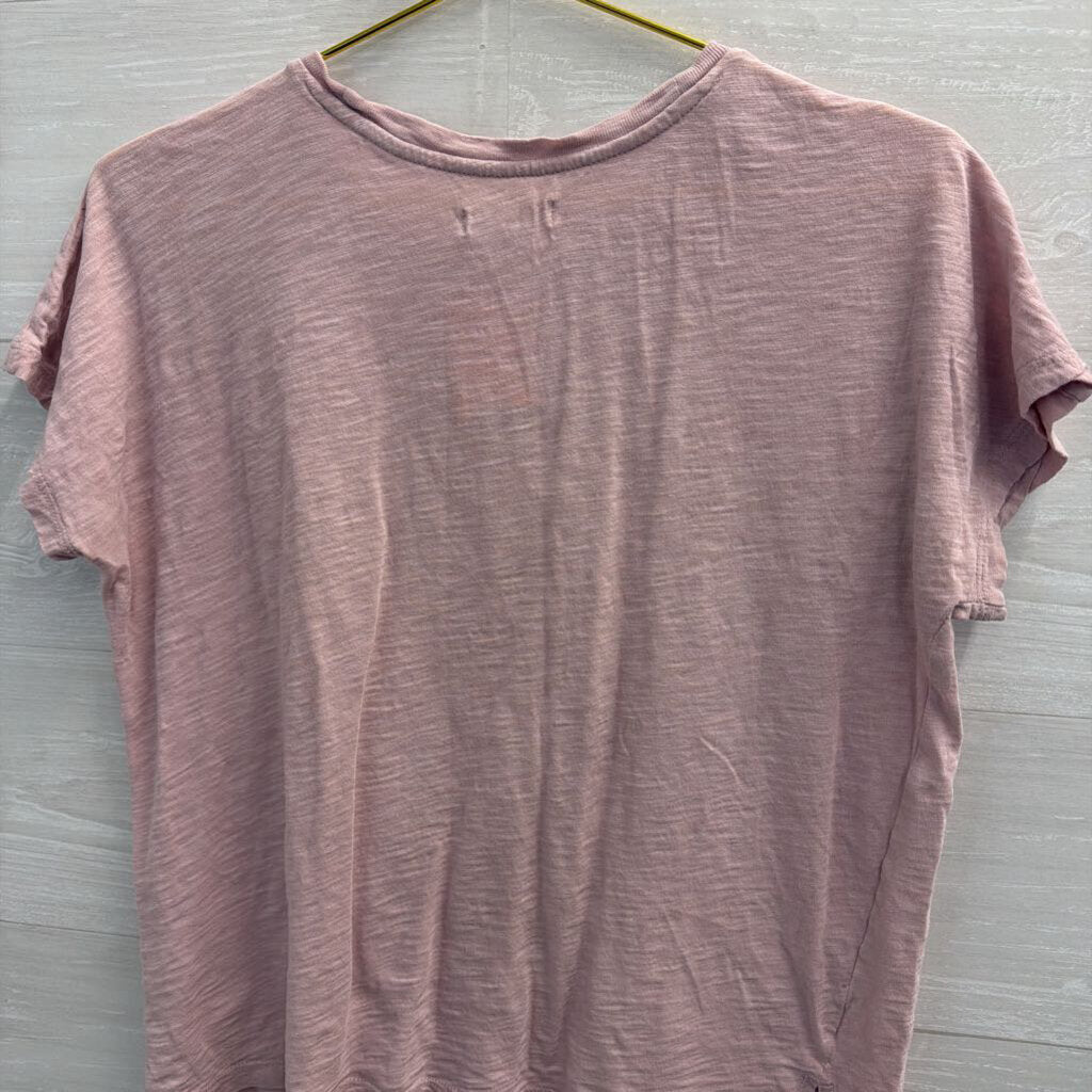 Madewell Pink Short Sleeve Top Small