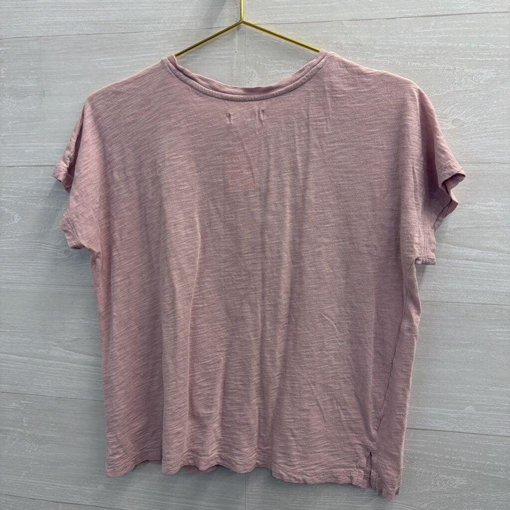 Madewell Pink Short Sleeve Top Small