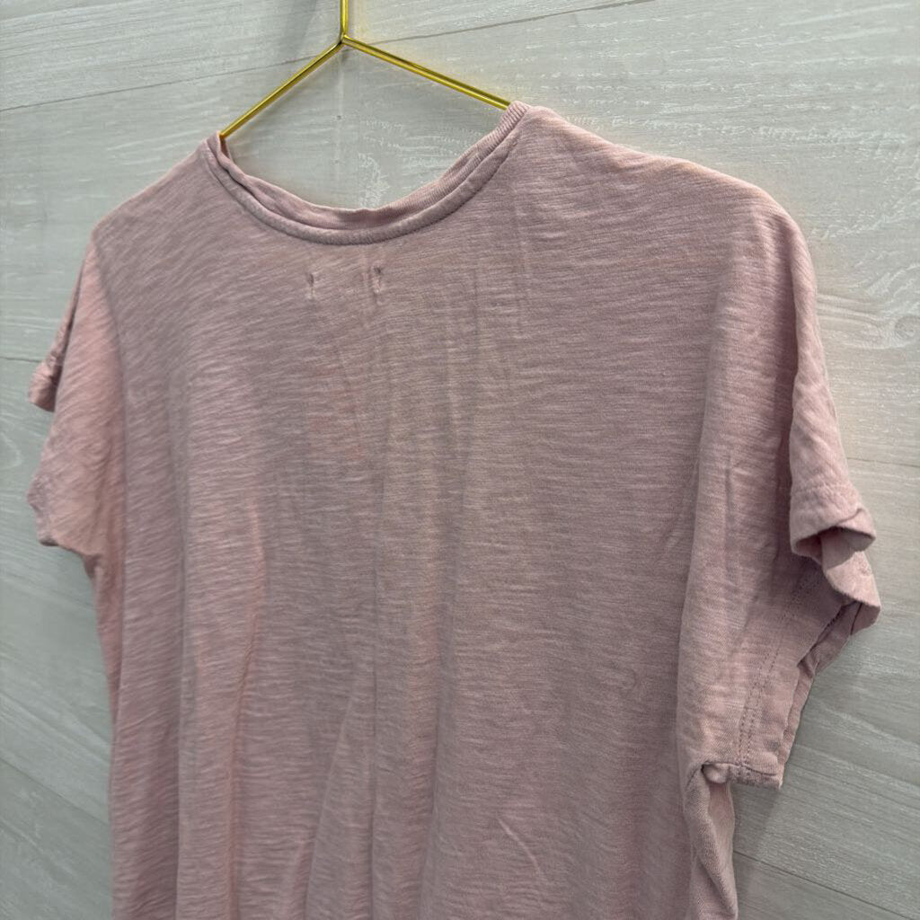 Madewell Pink Short Sleeve Top Small