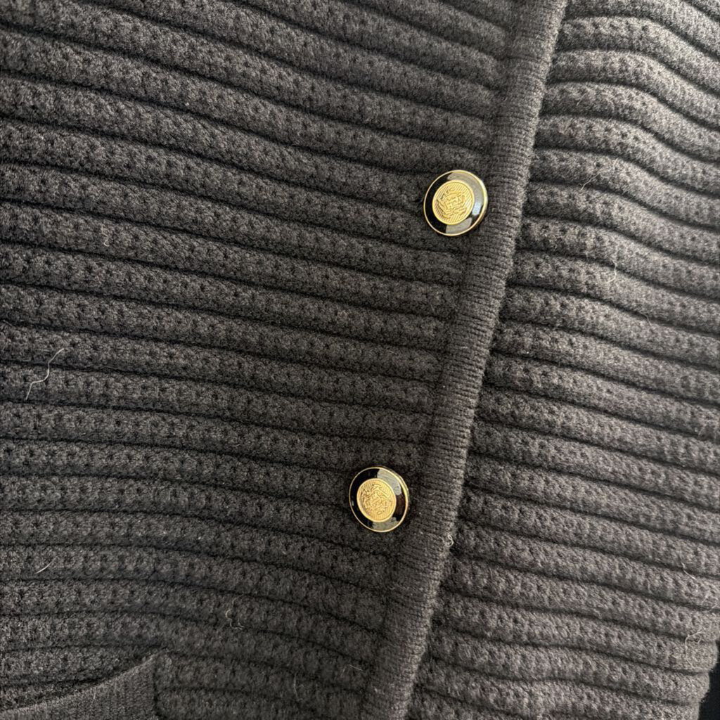 Joie Textured Knit Button Up Cardigan Large