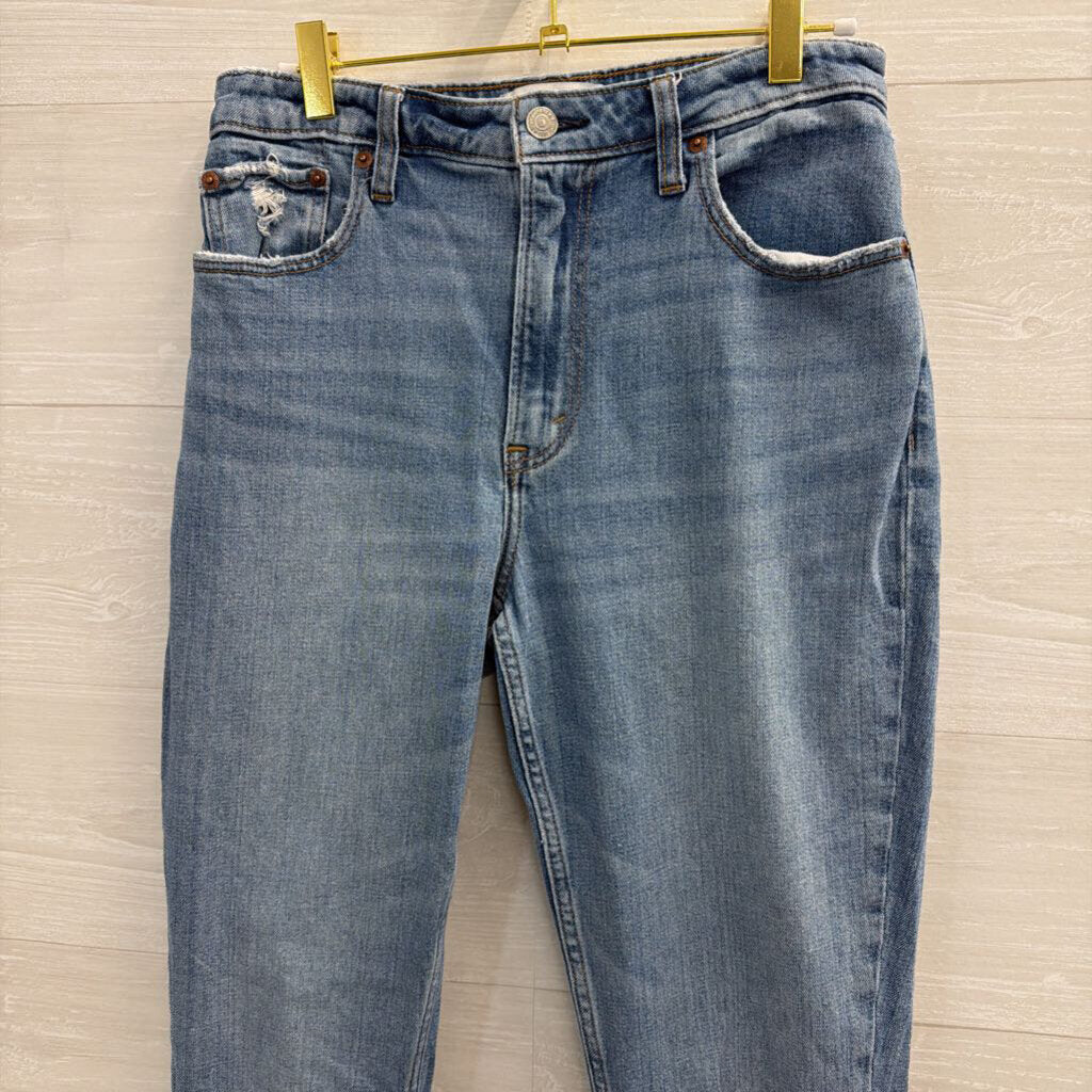 Abercrombie and Fitch Light Wash The Skinny High Rise Jeans 28