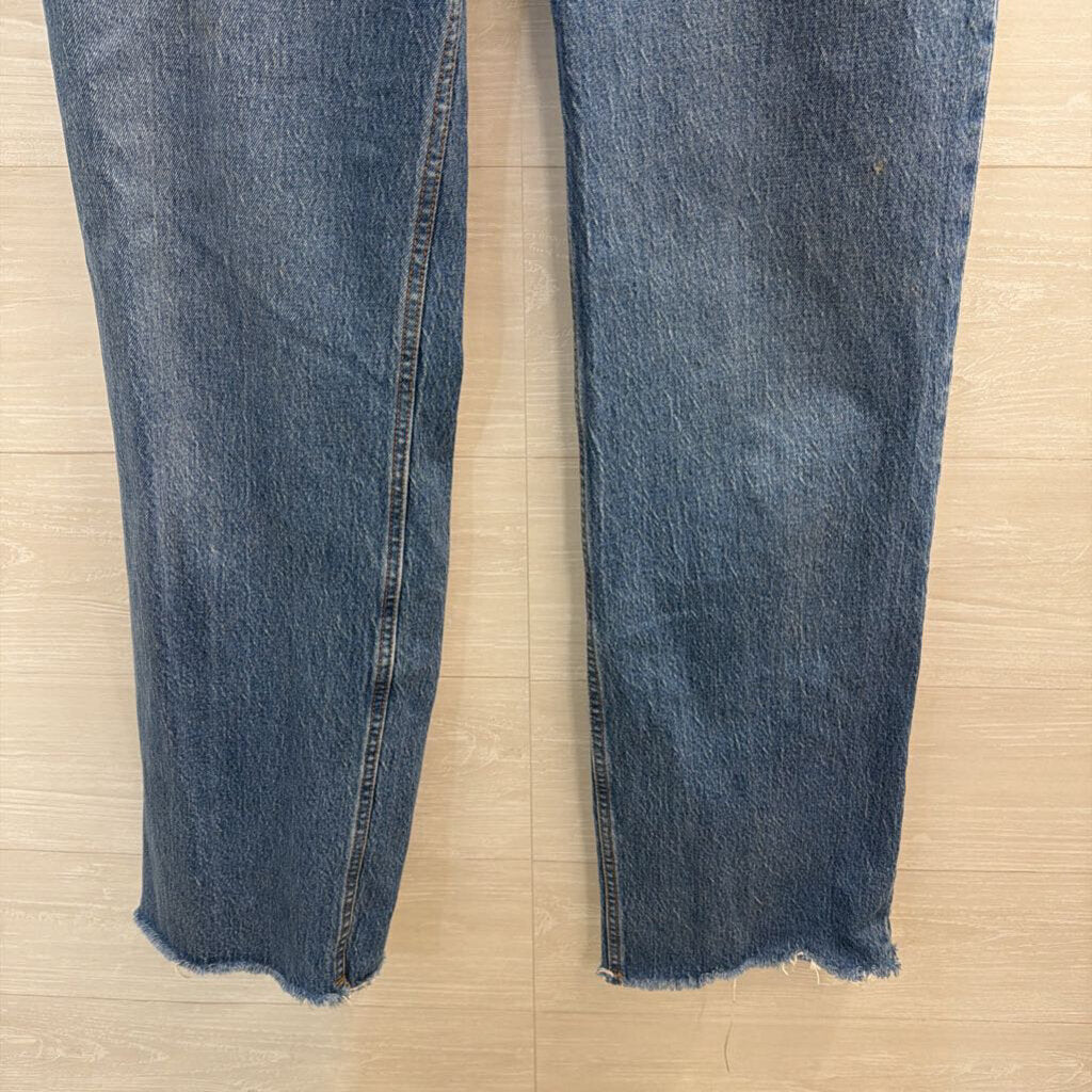 Abercrombie and Fitch Medium Wash The 90s Relaxed High Rise Jeans 29 Long