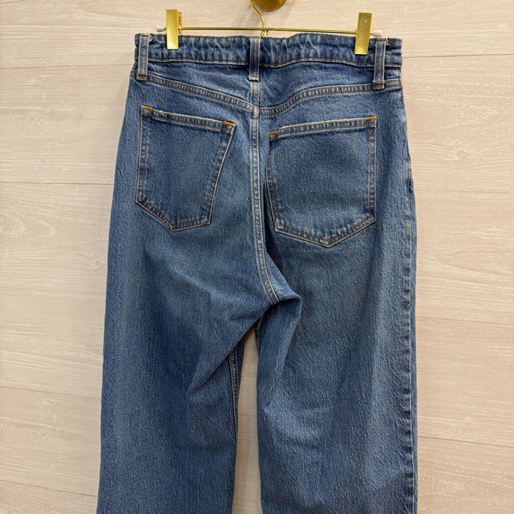 Abercrombie and Fitch Medium Wash The 90s Relaxed High Rise Jeans 29 Long