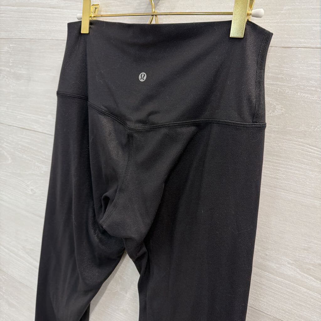 Lululemon Black Sheen Leggings 8