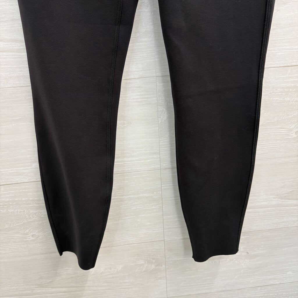 Lululemon Black Cut Out Side Leggings 8