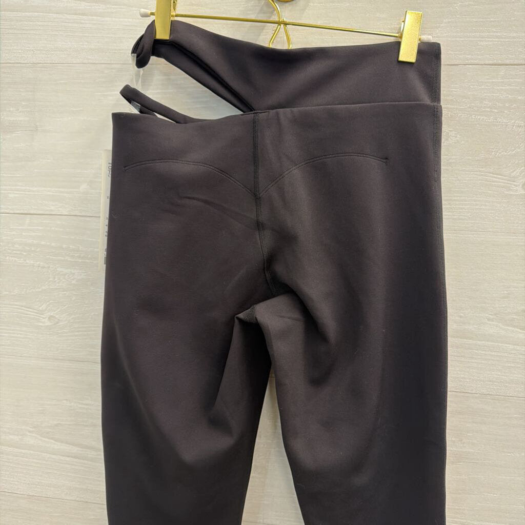 Lululemon Black Cut Out Side Leggings 8
