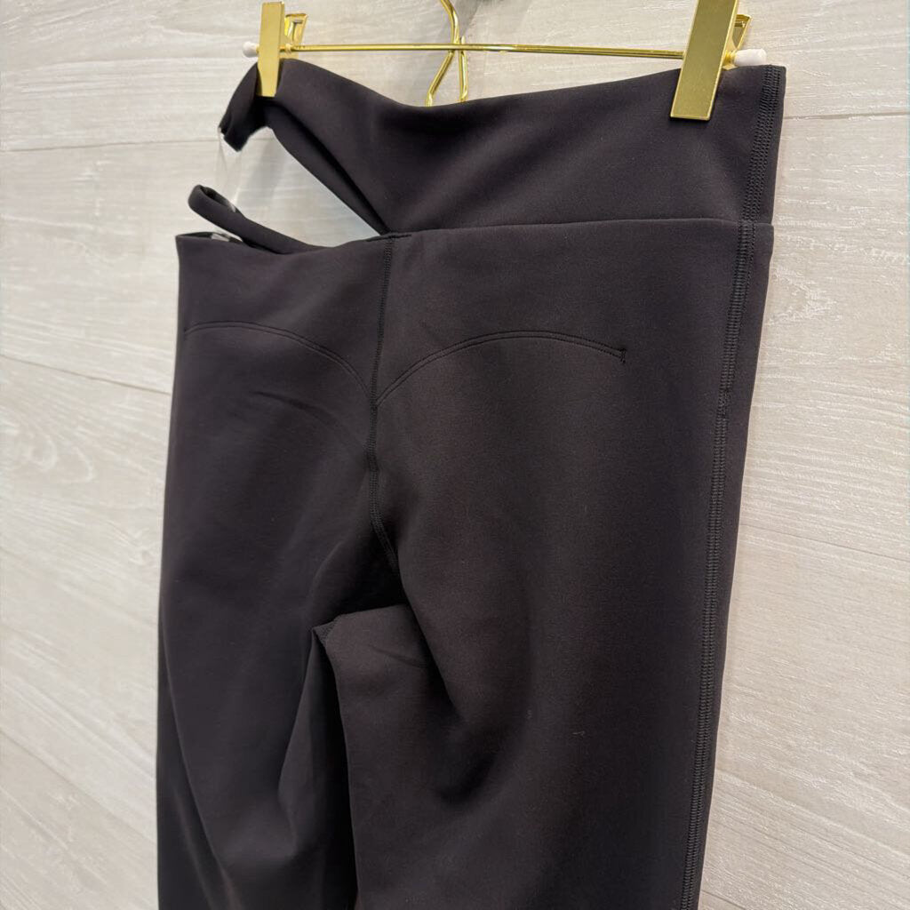 Lululemon Black Cut Out Side Leggings 8