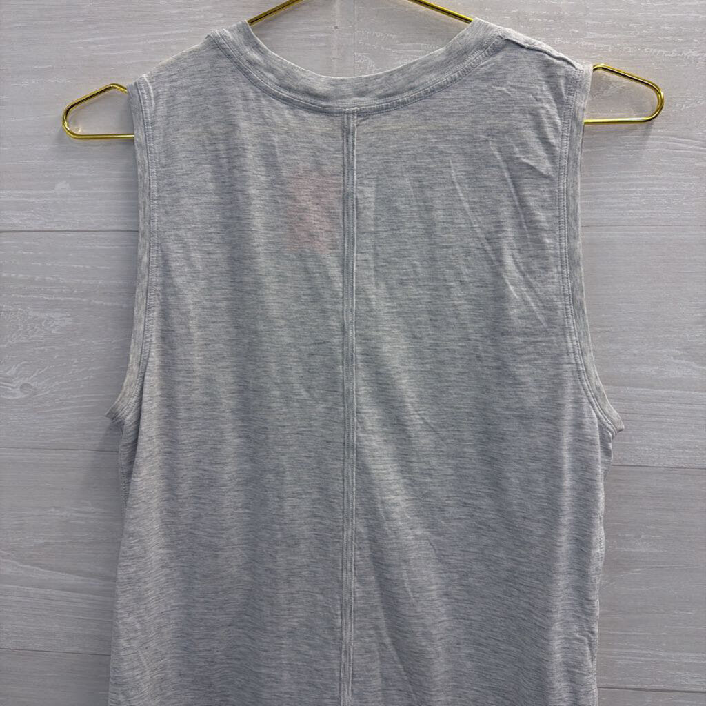 Lululemon Grey Athletic Tank Top Medium