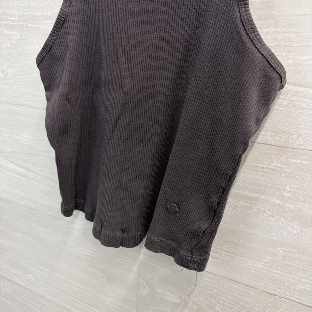 Gym Shark Ribbed Midi Tank Large