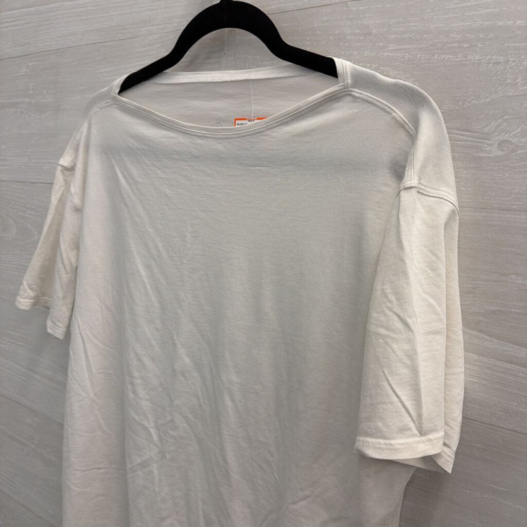 Lululemon White Short Sleeve Athletic Top Medium