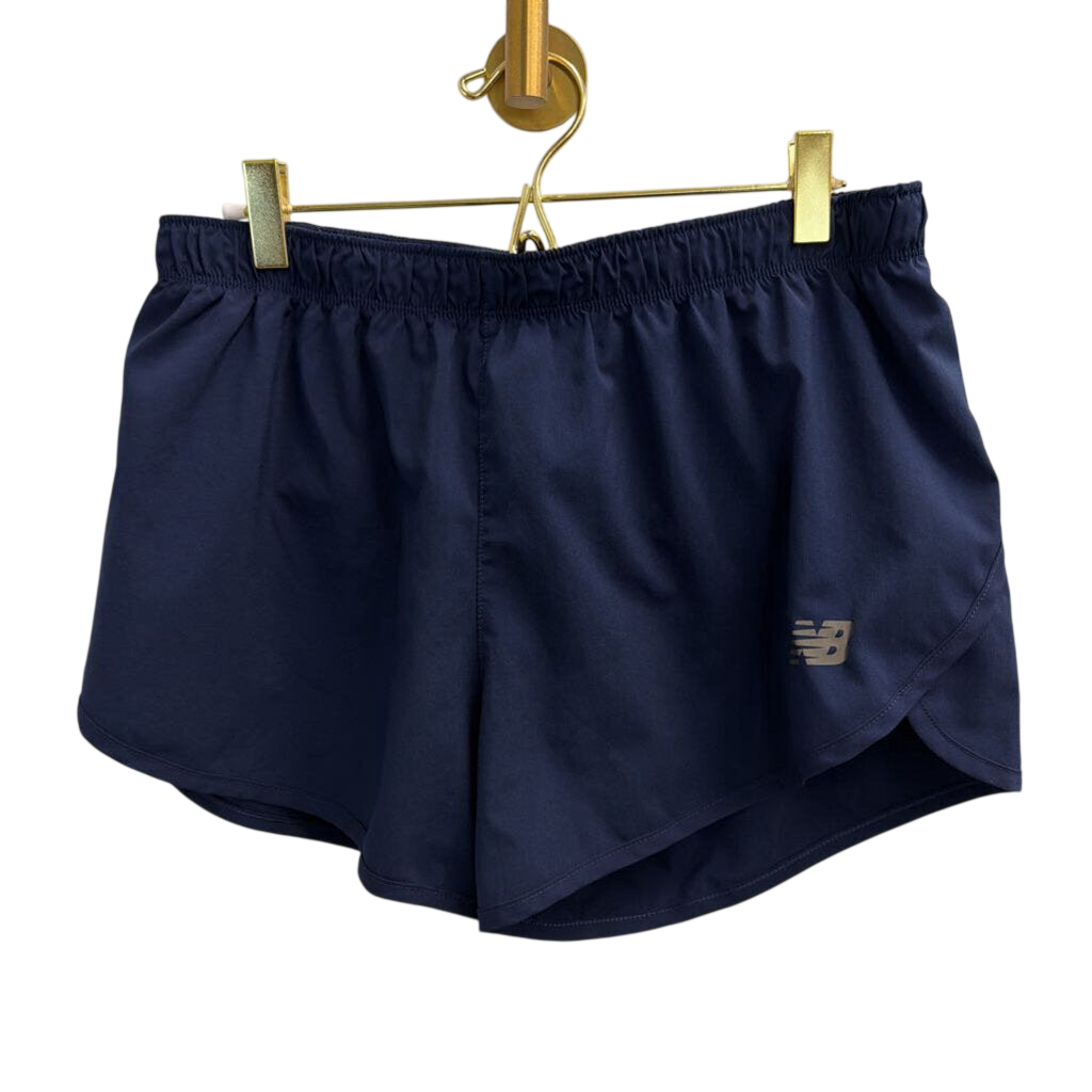 New Balance Navy Athletic Shorts Medium