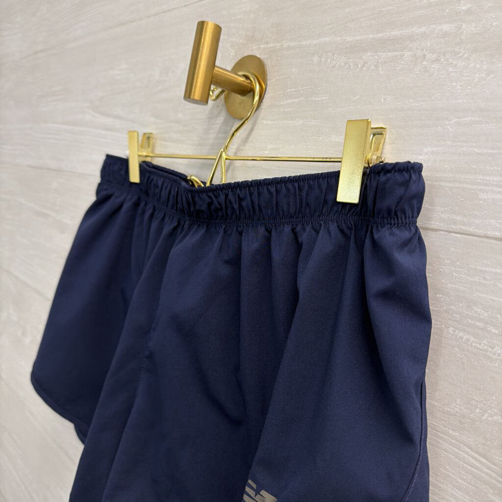 New Balance Navy Athletic Shorts Medium