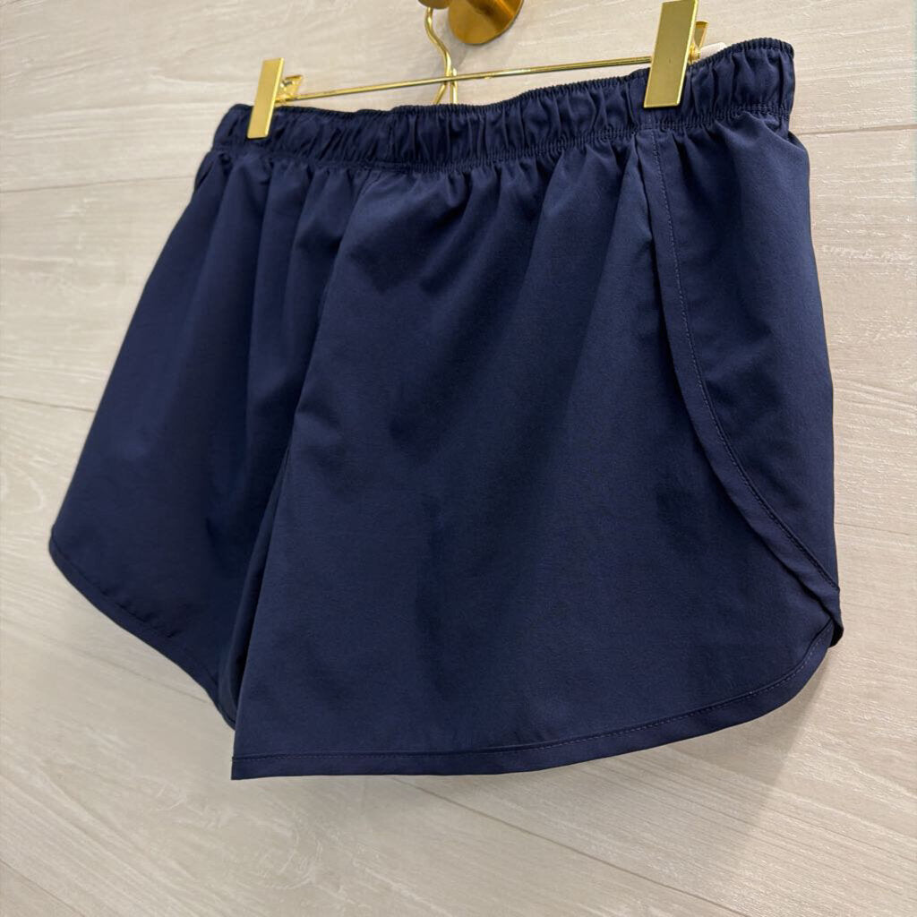 New Balance Navy Athletic Shorts Medium