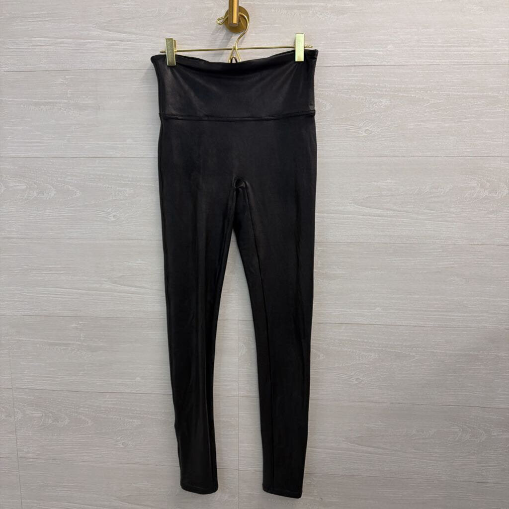 Spanx Faux Leather Leggings Medium