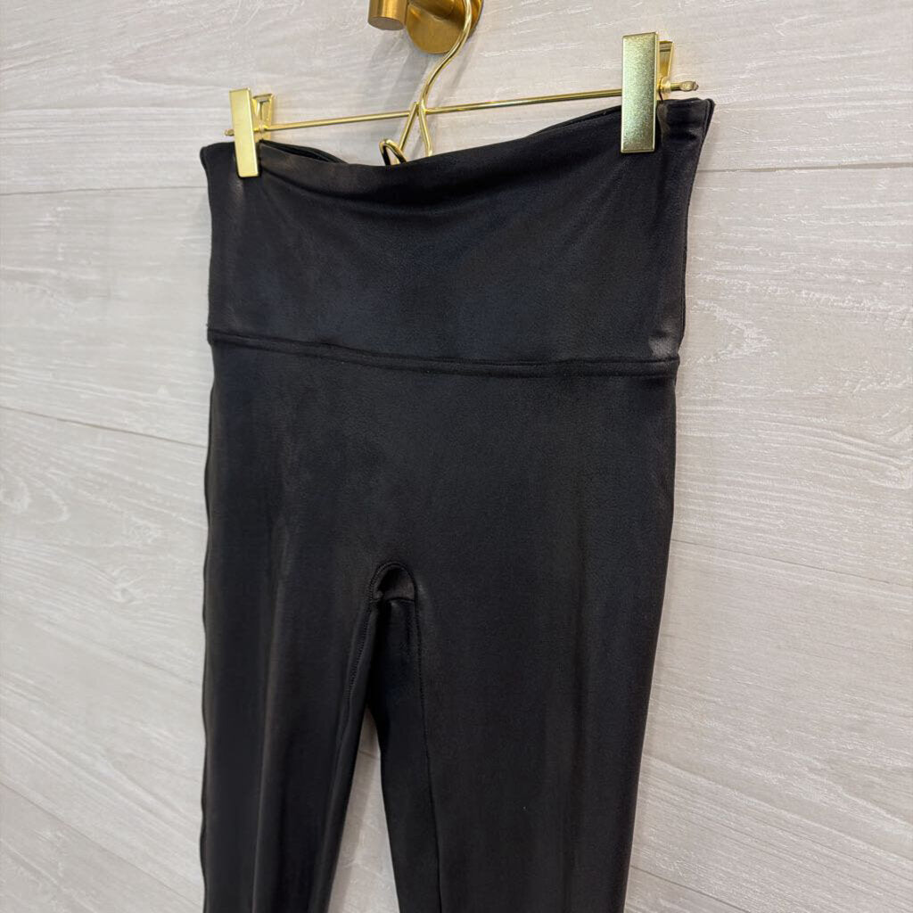 Spanx Faux Leather Leggings Medium