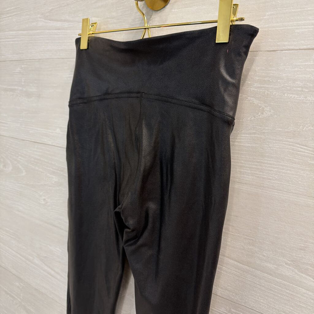 Spanx Faux Leather Leggings Medium