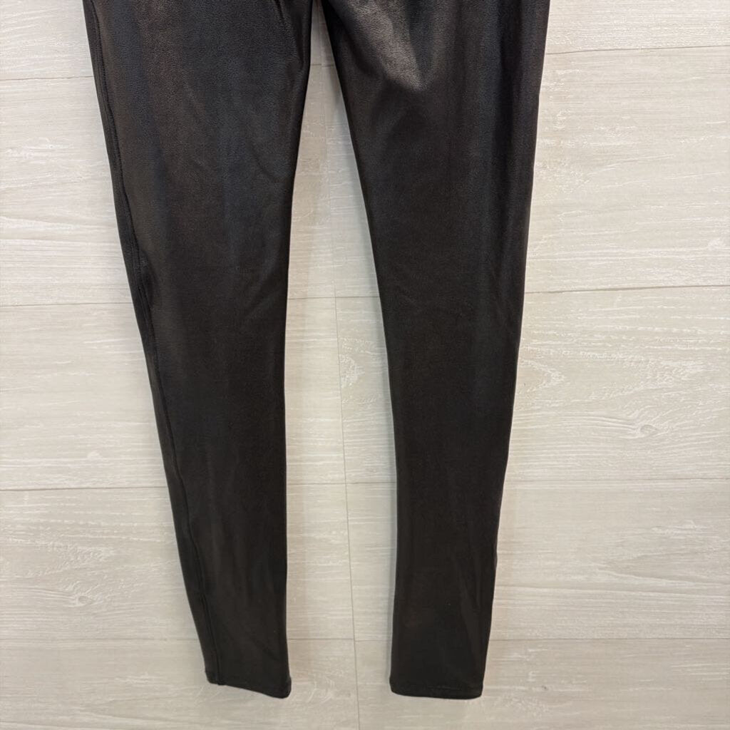 Spanx Faux Leather Leggings Medium