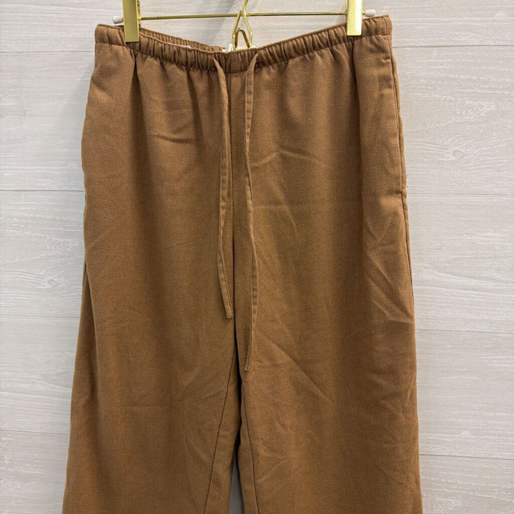 Loft Brown The Sawyer Pull On Pants Extra Small Petite