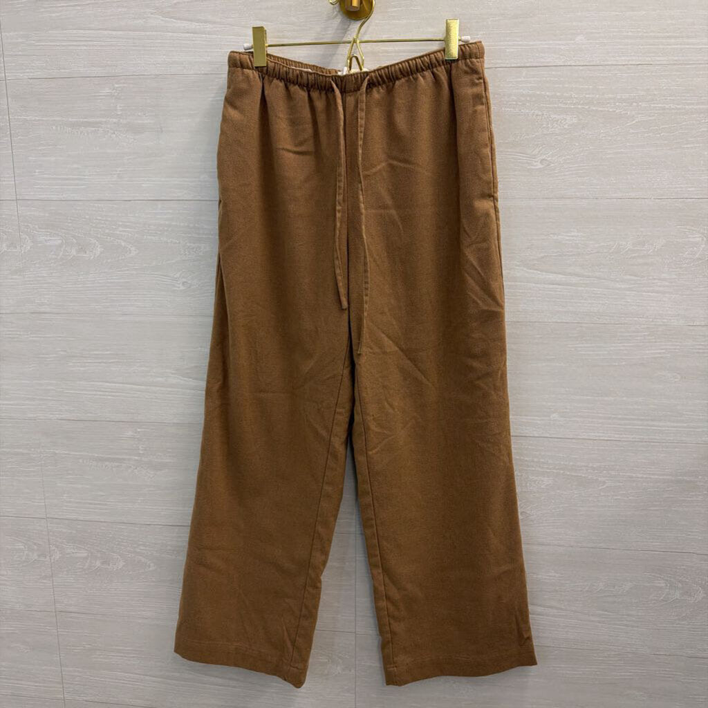 Loft Brown The Sawyer Pull On Pants Extra Small Petite