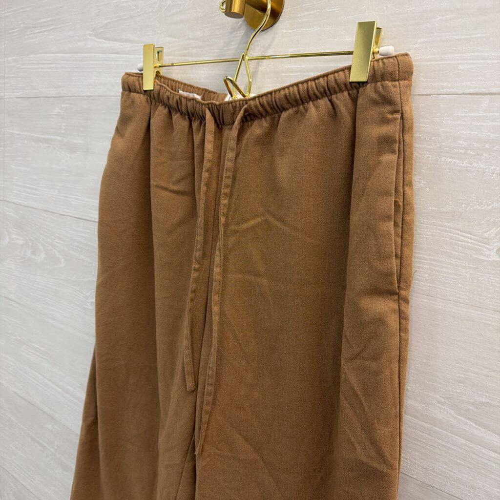 Loft Brown The Sawyer Pull On Pants Extra Small Petite