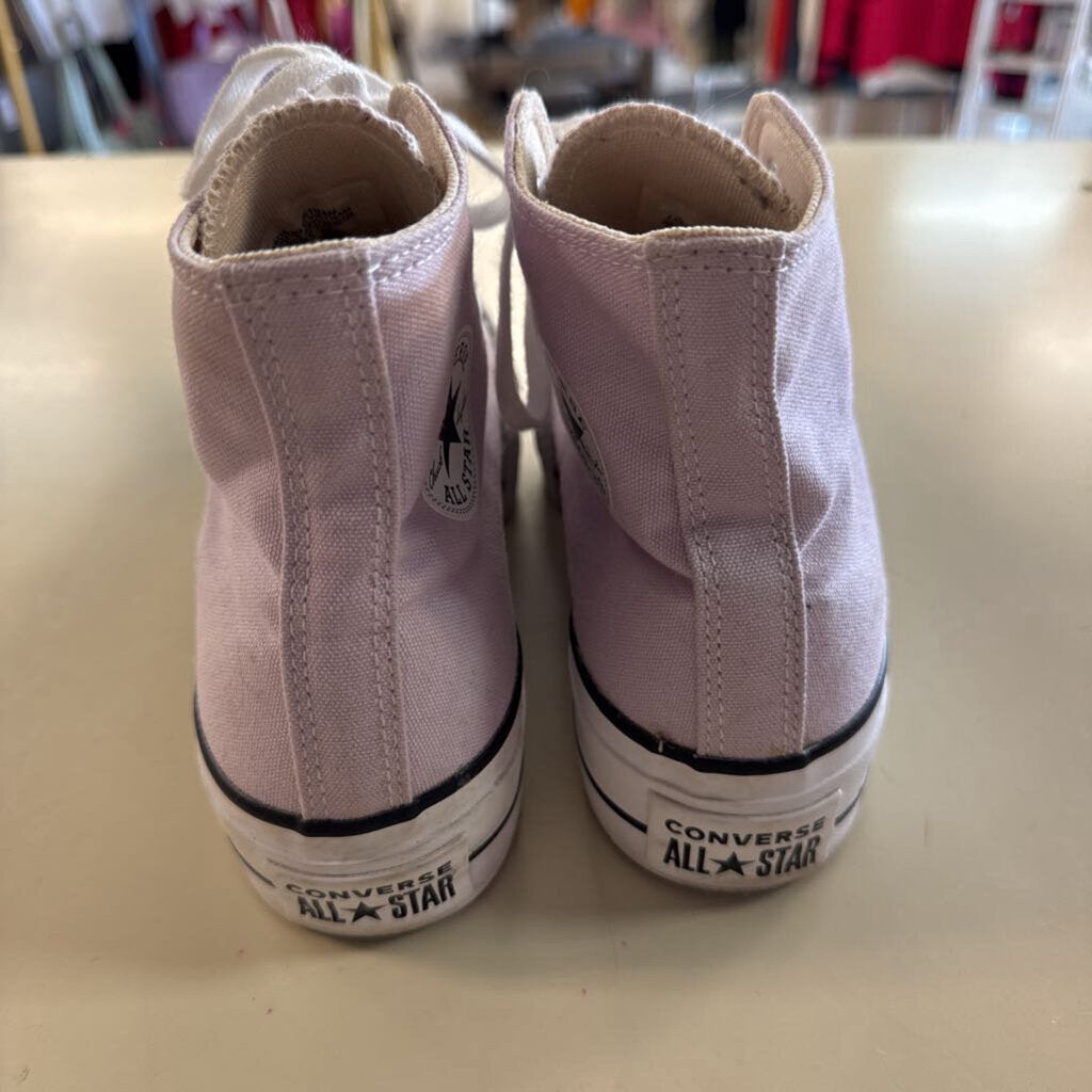 Converse All Star Purple Lift Platform High Top Sneakers 6