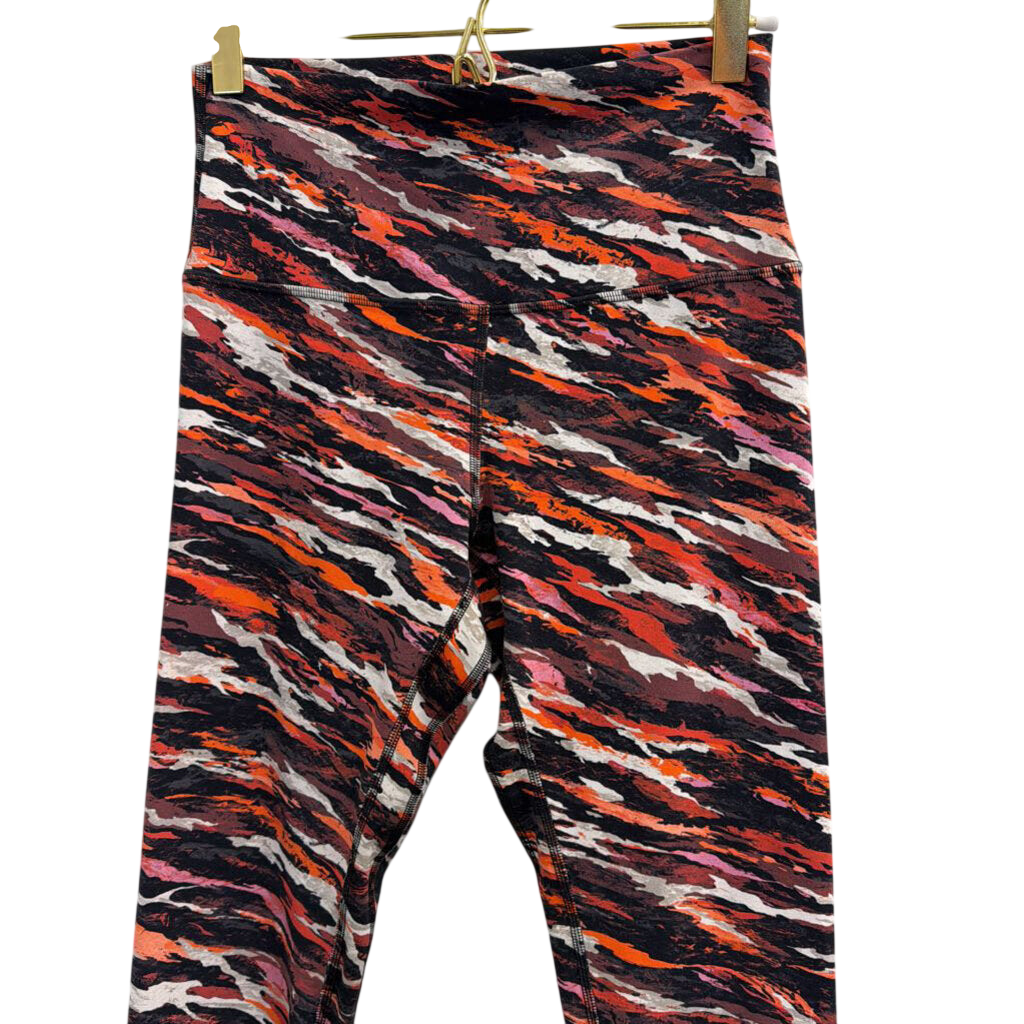 Lululemon Black/ Multi Print Leggings 6
