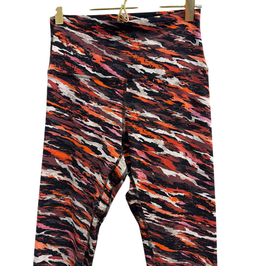 Lululemon Black/ Multi Print Leggings 6