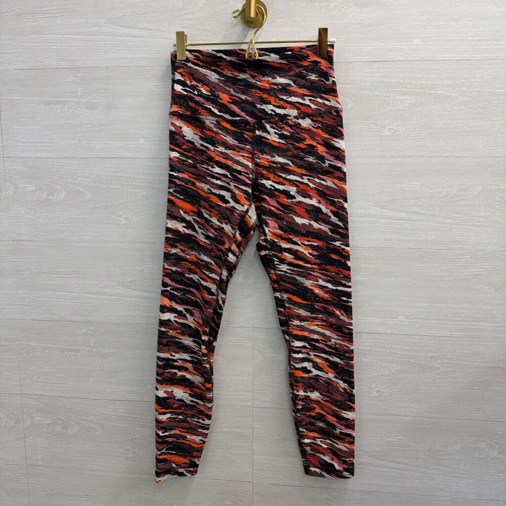 Lululemon Black/ Multi Print Leggings 6