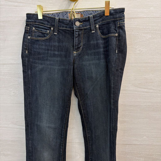 Paige Dark Wash Laurel Canyon Jeans 27