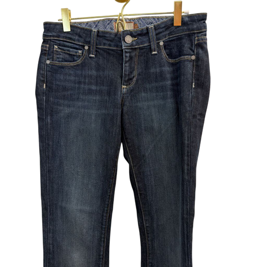 Paige Dark Wash Laurel Canyon Jeans 27
