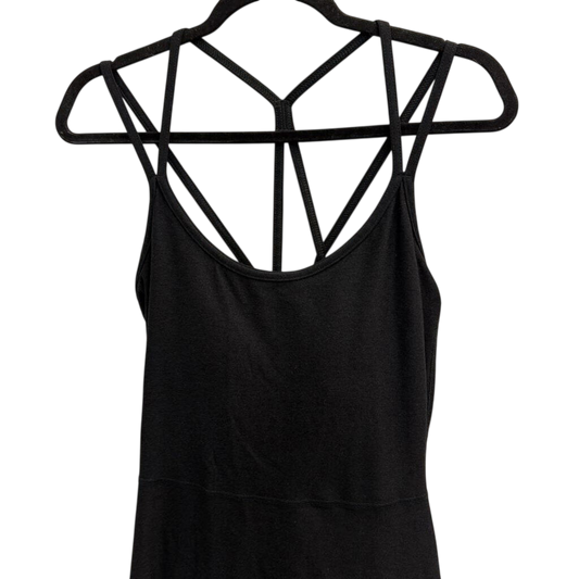Black Athletic Dress With Shorts Large