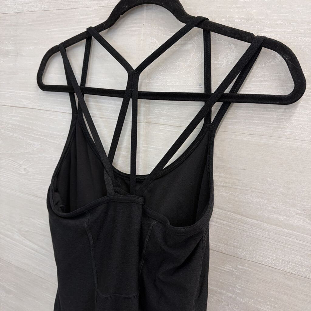 Black Athletic Dress With Shorts Large
